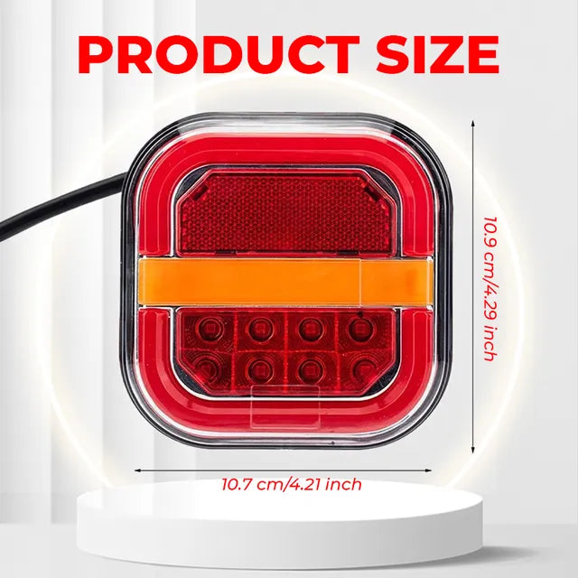 🔥Last Day 50% OFF🔥4 LED Trailer Tail Lights –12V-24V, Waterproof