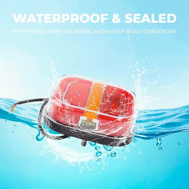 🔥Last Day 50% OFF🔥4 LED Trailer Tail Lights –12V-24V, Waterproof